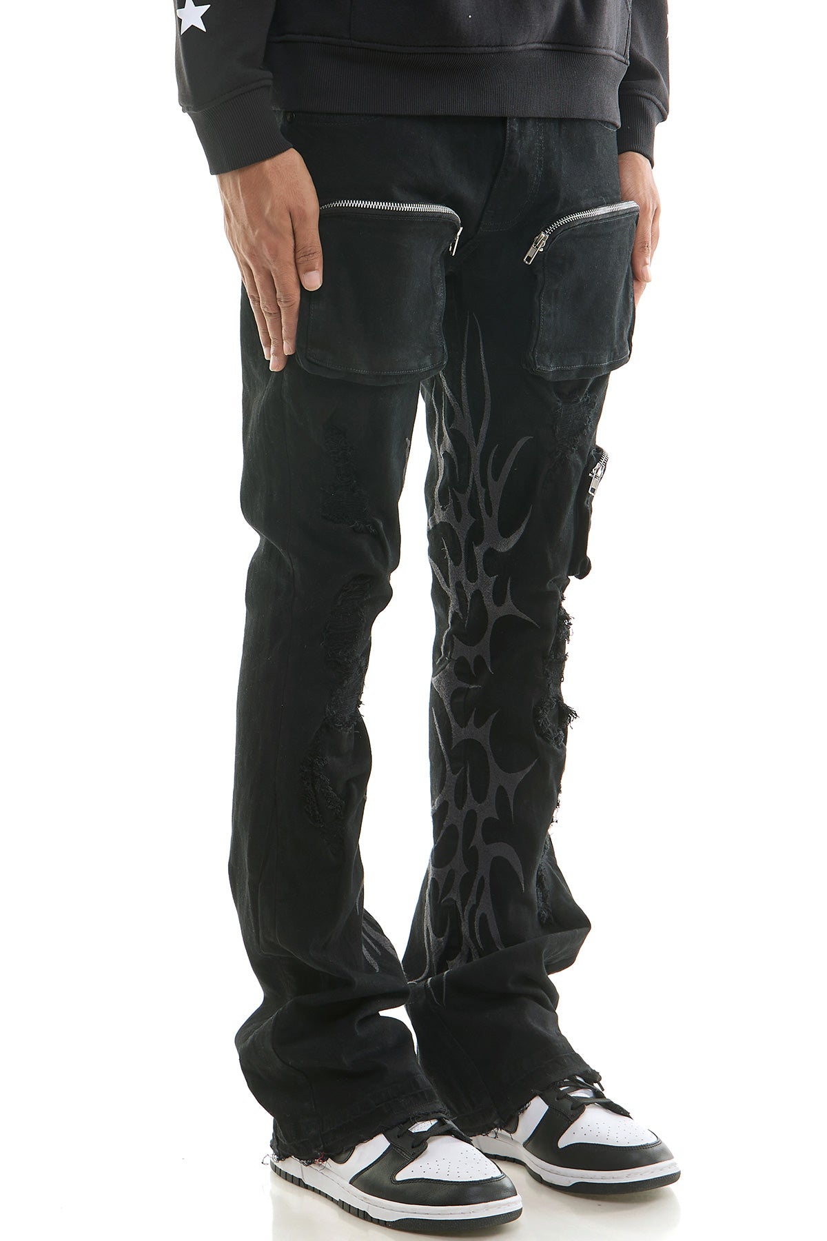 SINISTER SKINNY FLARE JEANS