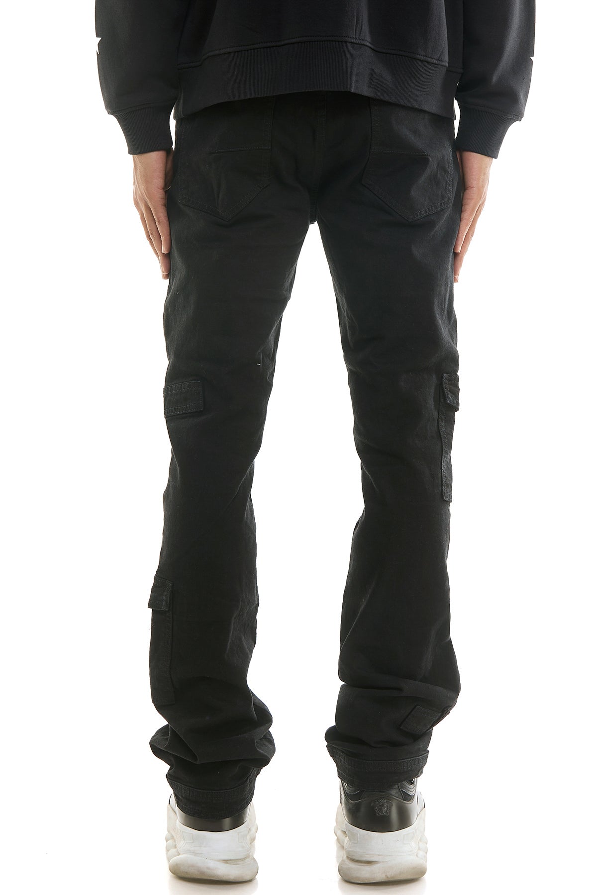 OBSIDIAN SKINNY FLARE PANTS