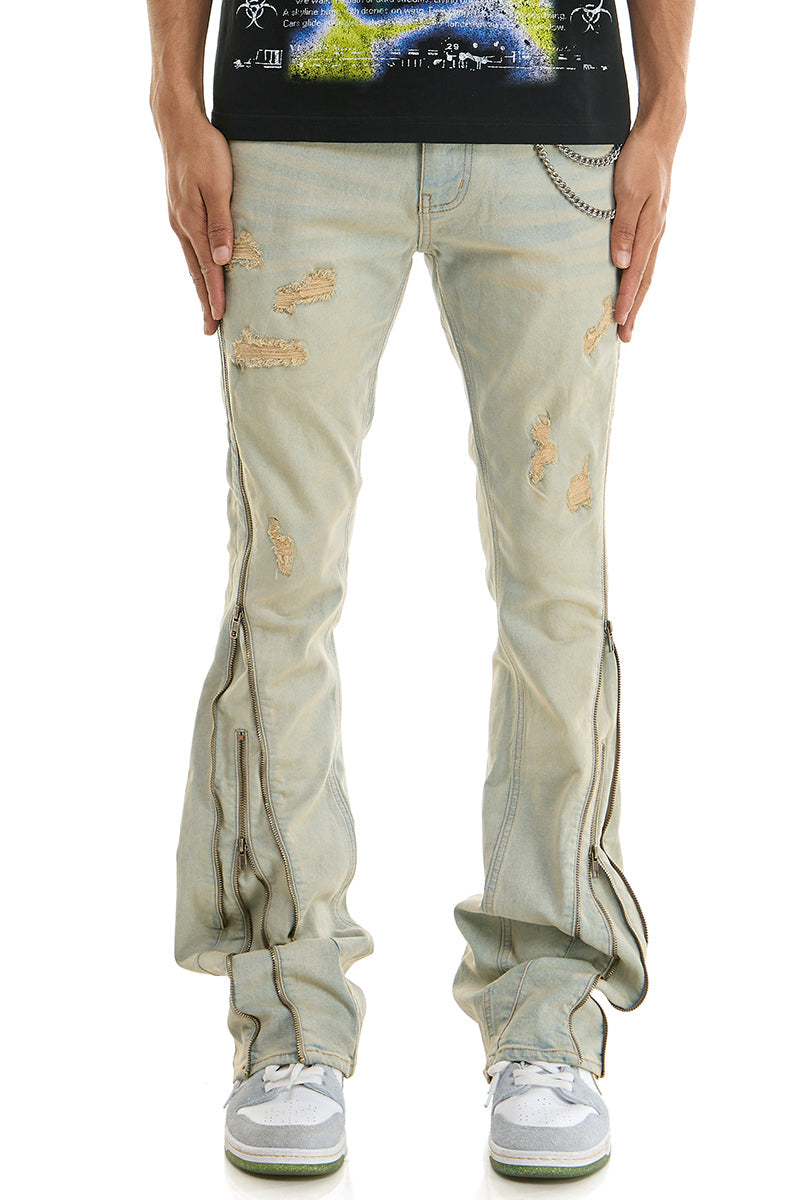 NEO-ZEPHYR SKINNY FLARE JEANS