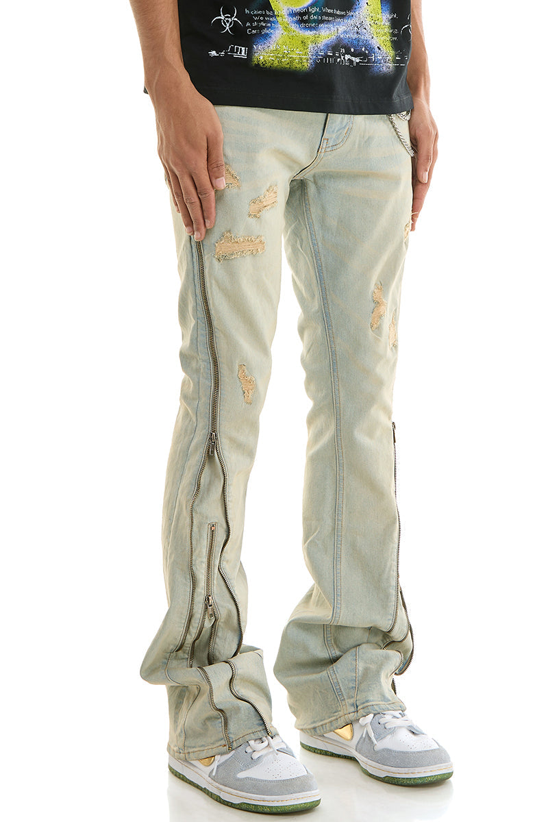 NEO-ZEPHYR SKINNY FLARE JEANS