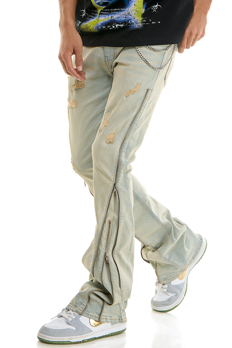 NEO-ZEPHYR SKINNY FLARE JEANS