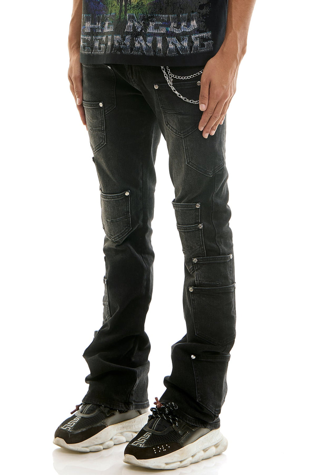 CHAOS SKINNY FLARE JEANS