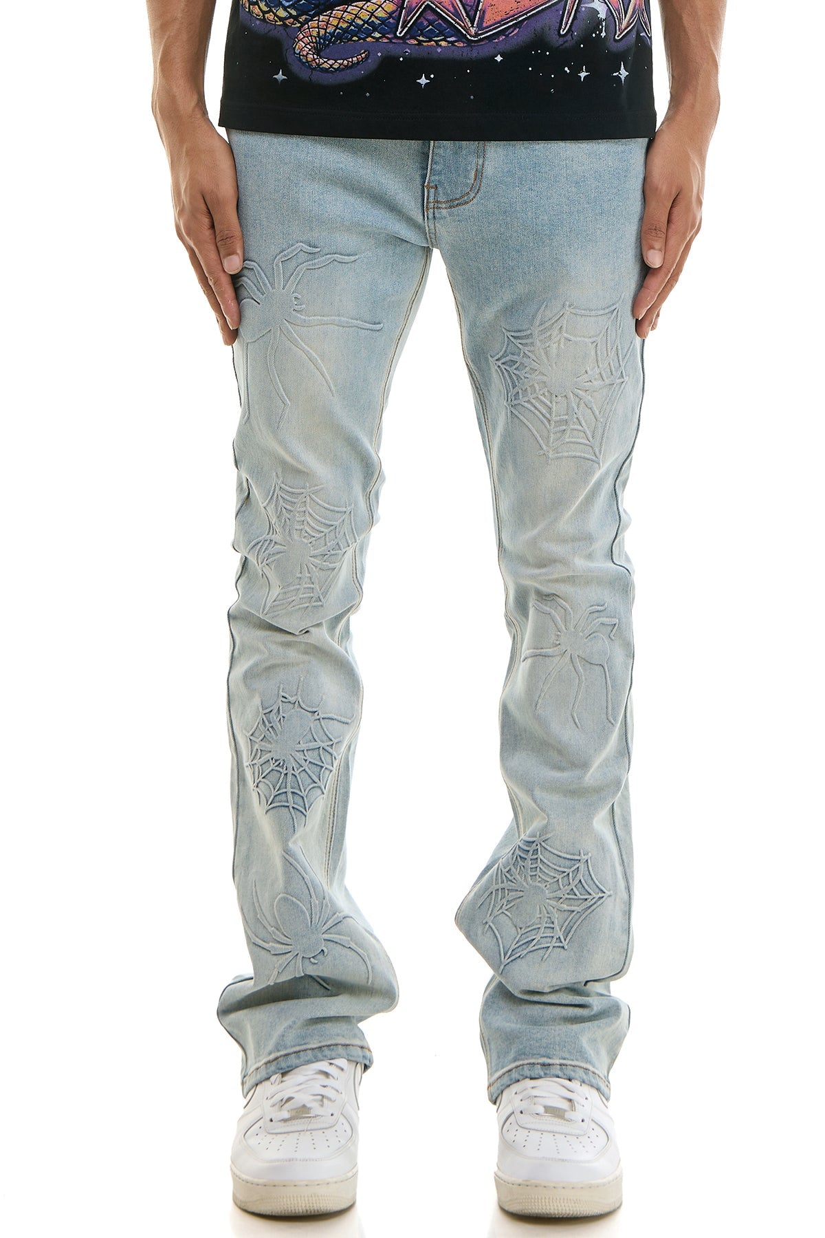 VENOM SKINNY FLARE JEANS