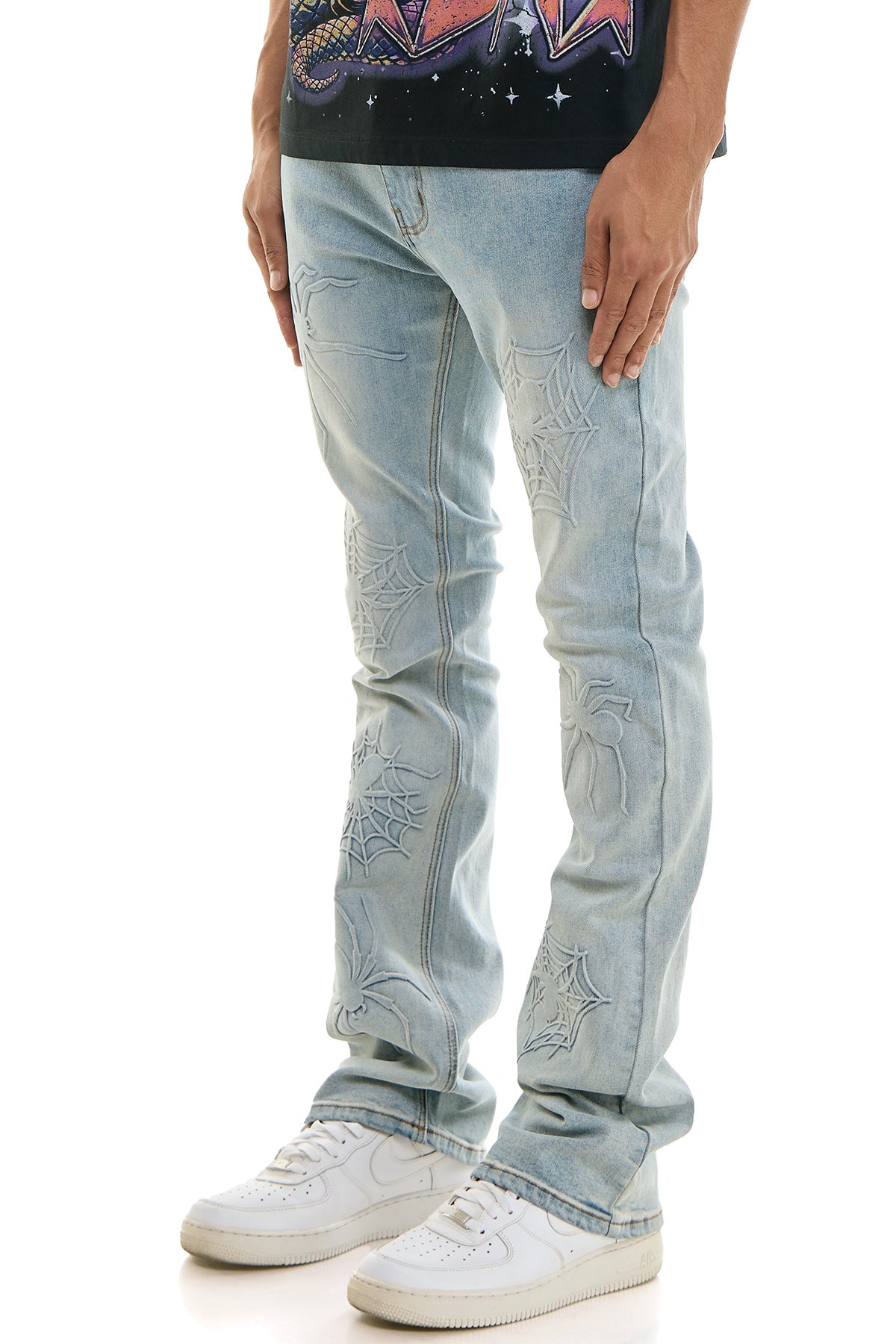 VENOM SKINNY FLARE JEANS