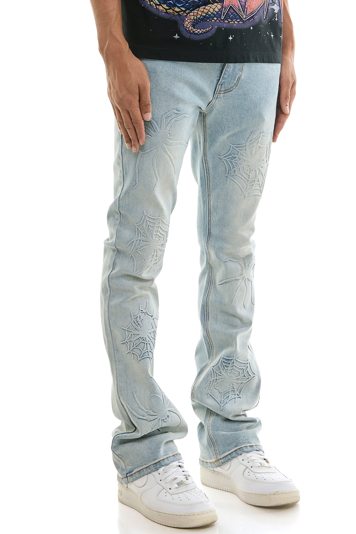 VENOM SKINNY FLARE JEANS