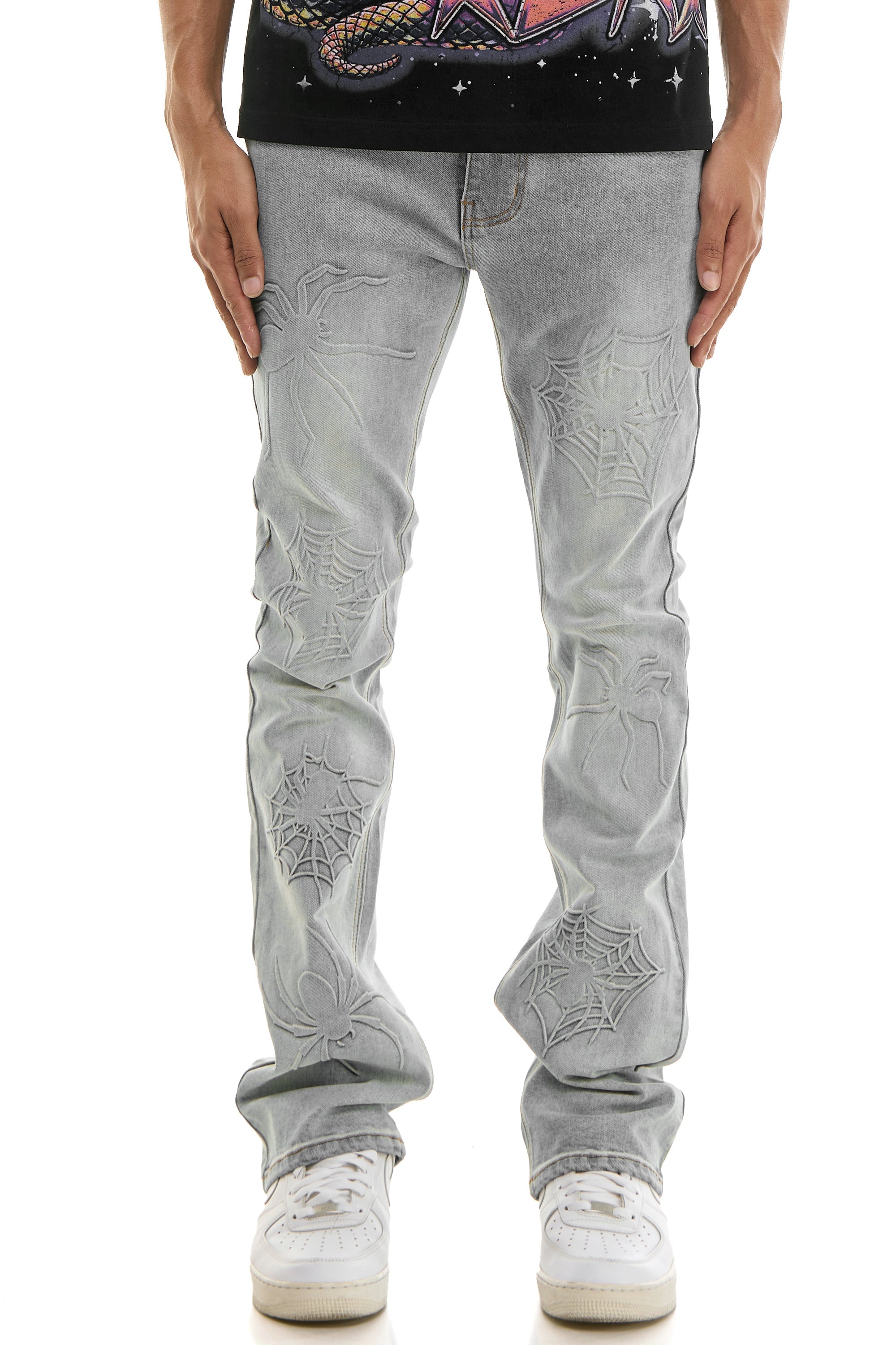 VENOM SKINNY FLARE JEANS