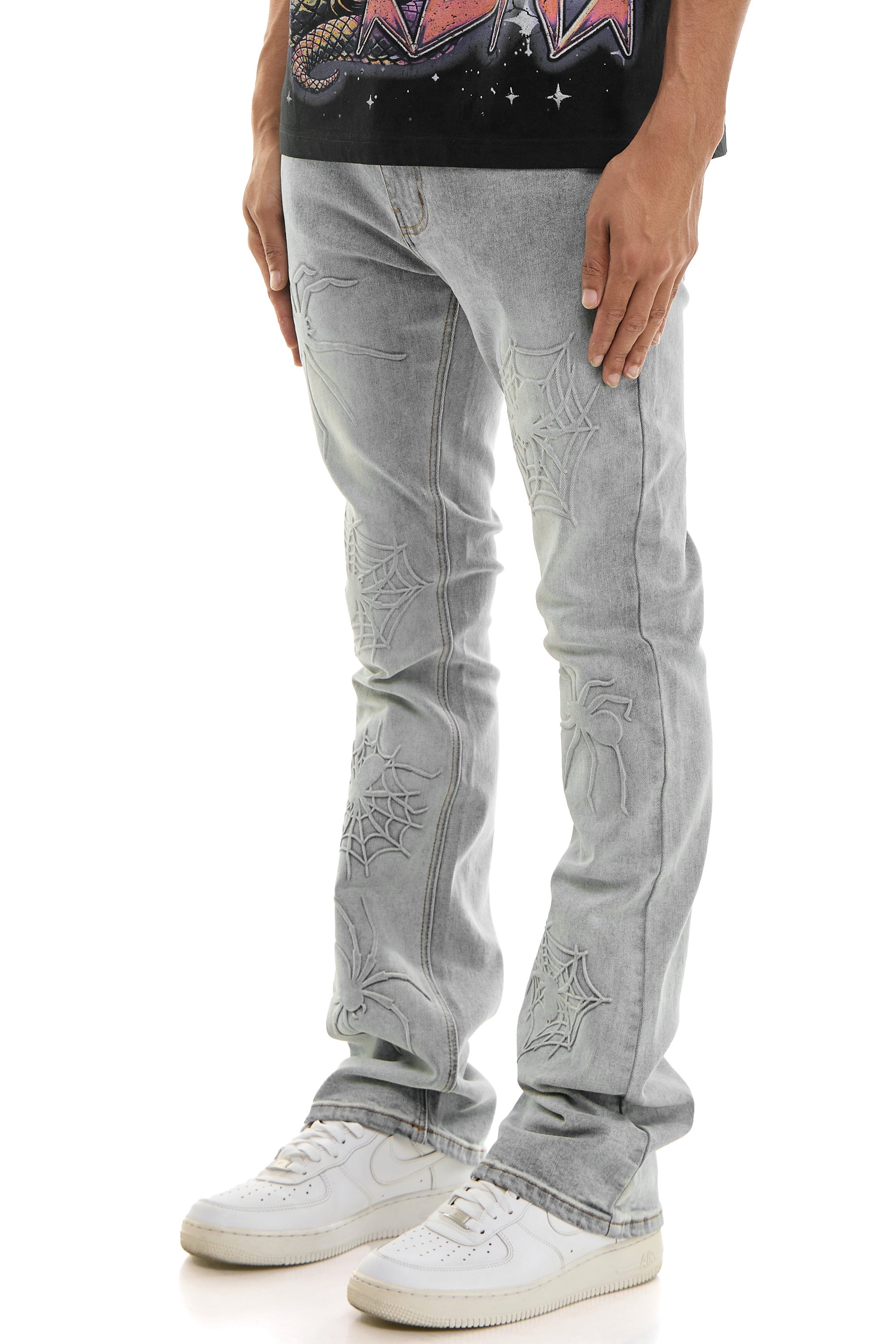 VENOM SKINNY FLARE JEANS